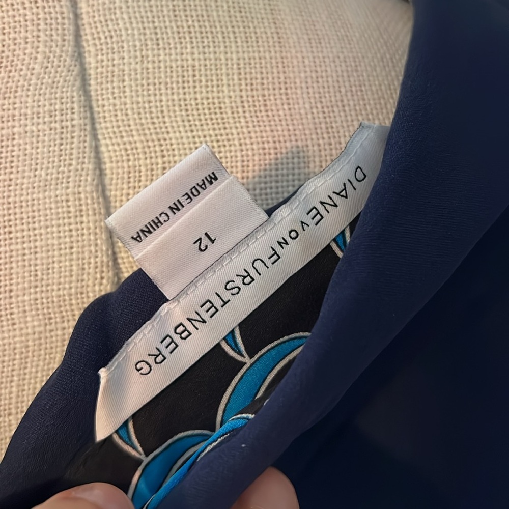 Dvf Silk Button Down - image 6